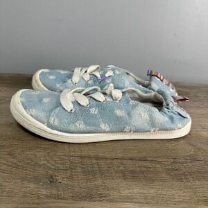 SUGAR Canvas Slip On Sneakers sz 7 # Bag F-16